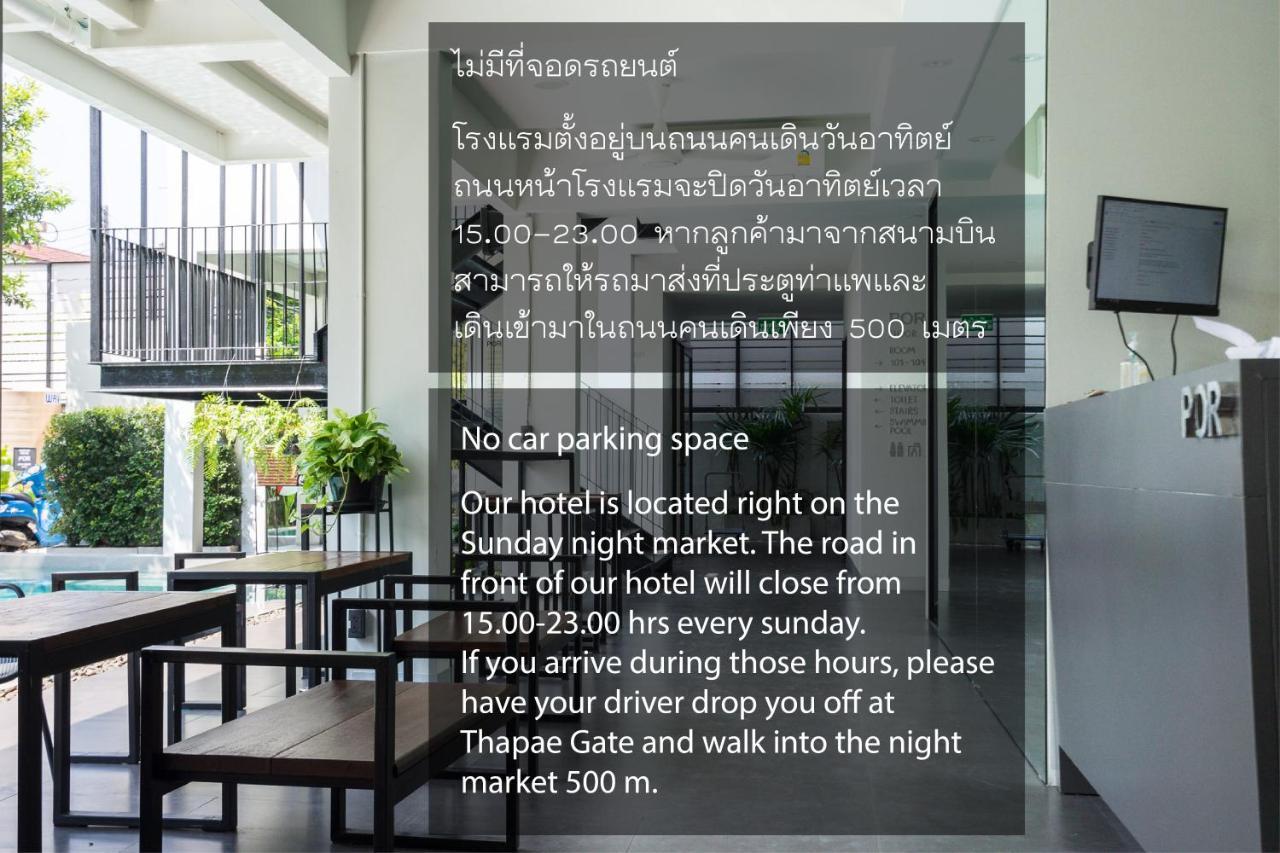 Hotel Por Thapae Gate Chiang Mai Zewnętrze zdjęcie